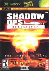 Shadow Ops: Red Mercury PAL Xbox box art